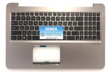 Оригинальная клавиатура для ноутбука Asus Zenbook Pro UX510, UX510UX, UX510UW series, black, ukr, серебристая передняя панель, подсветка Оригинальная клавиатура для ноутбука Asus Zenbook Pro UX510, UX510UX, UX510UW series, black, ukr, серебристая передняя панель, подсветка