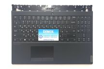 Оригинальная клавиатура для ноутбука Lenovo Legion Y530, Y530-15ICH, Y540-15IRH PG0, Y7000 series, ukr, black, подсветка, черная передняя панель