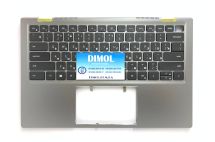 Оригинальная клавиатура для ноутбука Dell Inspiron 5410, Inspiron 5415, Inspiron 5418 series, rus, black, серая передняя панель Оригинальная клавиатура для ноутбука Dell Inspiron 5410, Inspiron 5415, Inspiron 5418 series, rus, black, серая передняя панель