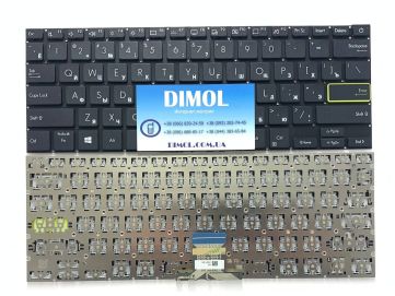 Оригинальная клавиатура для ноутбука Asus S333JA, S333JQ, S333JP series, ru, black