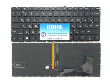 Оригинальная клавиатура для ноутбука HP EliteBook 735 G7, 830 G7, 835 G7, 735 G8, 830 G8, 835 G8 series, rus, black, подсветка