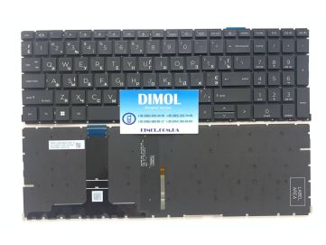 Оригинальная клавиатура для ноутбука HP Probook 450 G8, 455 G8, 455R G8, 650 G8 rus, black, подсветка
