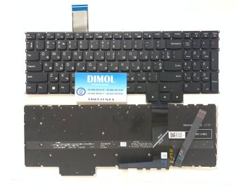 Оригинальная клавиатура для ноутбука Lenovo Legion 5 Pro 16ARH7, 16ARH7H, 16IAH7, 16IAH7H, 16IRX8, 16ARX8 rus, black, RGB - подсветка