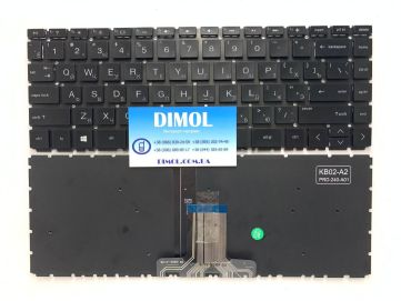 Клавиатура для ноутбука HP Pavilion X360 14-CD, 14-CB, 14-CC, 14-BD, 14-DA, 14-DH, 14-DG, 14-DQ, 240 G6, 245 G6, 246 G6 series, black, ru, подсветка