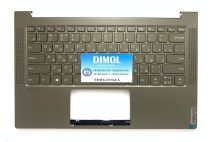 Оригинальная клавиатура для ноутбука lenovo yoga 14s are ls2 2020 series, rus, bronze, подсветка, бронзовая передняя панель