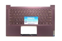 Оригинальная клавиатура для ноутбука lenovo yoga 14s are ls2 2020 series, rus, purple, подсветка, фиолетовая передняя панель