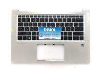 Оригинальная клавиатура для ноутбука HP EliteBook x360 1030 G2, 1030 G3 series, rus, black, подсветка, серебристая передняя панель Оригинальная клавиатура для ноутбука HP EliteBook x360 1030 G2, 1030 G3 series, rus, black, подсветка, серебристая передняя панель
