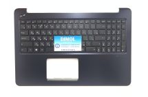 Оригинальная клавиатура для ноутбука Asus E502, E502SA, E502M, E502MA, E502S series, rus, black, черная передняя панель