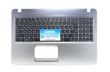 Оригинальная клавиатура для ноутбука Asus A540BA, F540BA, K540BA, R540BA, X540BA, X543UB series, ru, black, серебристо-серая передняя панель Оригинальная клавиатура для ноутбука Asus A540BA, F540BA, K540BA, R540BA, X540BA, X543UB series, ru, black, серебристо-серая передняя панель
