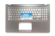 Оригинальная клавиатура для ноутбука Asus VivoBook S15 X530, VivoBook S15 S530 series, ru, silver, подсветка, серебристо-серая передняя панель Оригинальная клавиатура для ноутбука Asus VivoBook S15 X530, VivoBook S15 S530 series, ru, silver, подсветка, серебристо-серая передняя панель
