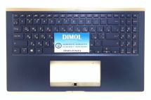 Оригинальная клавиатура для ноутбука Asus ZenBook UX534F, UX534FA, UX534FAC, UX534FT, UX534FTC series, синий, ru, подсветка, синяя передняя панель Оригинальная клавиатура для ноутбука Asus ZenBook UX534F, UX534FA, UX534FAC, UX534FT, UX534FTC series, синий, ru, подсветка, синяя передняя панель