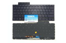 Оригинальная клавиатура для ноутбука Asus ROG Zephyrus G14 2022 GA402, GA402R, GA402RJ, GA402RK series, ru, фиолетовый, RGB - подсветка