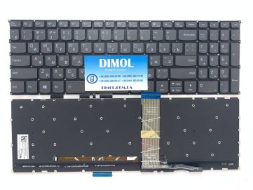 Оригинальная клавиатура для ноутбука Lenovo ThinkBook 15 G2 ITL Type 20VE series, ru, серый, подсветка