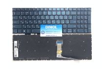 Оригинальная клавиатура для ноутбука Lenovo Yoga pro 9 16, Yoga pro 9 16IRP8, Yoga pro 16s IRP8 series, rus, темно-синий, подсветка