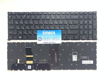 Оригинальная клавиатура для ноутбука HP ZBook Fury 16 G9, Fury 16 G10 series, ru, black, подсветка