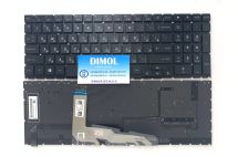 Оригинальная клавиатура для ноутбука HP Omen 15-EK, 15-EK0019NR, 15-EN, 15-EN0013DX series, ru, black, подсветка Оригинальная клавиатура для ноутбука HP Omen 15-EK, 15-EK0019NR, 15-EN, 15-EN0013DX series, ru, black, подсветка