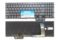 Оригинальная клавиатура для Lenovo ideapad Gaming 3-15IAH7, Gaming 3-15ARH7 series, rus, RGB - подсветка, gray