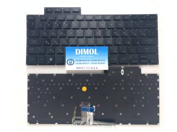 Оригинальная клавиатура для ноутбука Asus ROG GV601RM, GV601VI, GV601RW-M5049W, GV601RM-M5100W series, ru, черный, подсветка