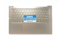 Оригинальная клавиатура для ноутбука Lenovo Yoga C940-14, C940-14IWL, C940-14IIL series, rus, gold, подсветка, золотая передняя панель