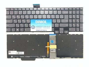 Оригинальная клавиатура для Lenovo PRO16 ARH7, PRO16 ACH, PRO16 IHU, PRO16 ARH series, ru, gray, подсветка