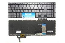 Оригинальная клавиатура для Lenovo LOQ 15APH8, LOQ 15IRH8, LOQ 16APH8, LOQ 16IRH8 series, ukr, gray, RGB - подсветка