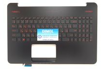 Оригинальная клавиатура для ноутбука Asus N552V, N552VX, N552VW series, black, ukr, подсветка, черная передняя панель Оригинальная клавиатура для ноутбука Asus N552V, N552VX, N552VW series, black, ukr, подсветка, черная передняя панель