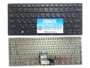 Оригинаьная клавиатура для Acer Spin 1 SP111-32N, SP111-34N, SP111-32, SP111-34 series, ru, black