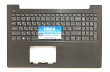 Оригинальная клавиатура для ноутбука Lenovo V130-15IGM, V130-15IKB series, grey, ru, серая передняя панель