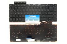 Оригинальная клавиатура для ноутбука Asus ROG ZEPHYRUS GX502, GA502, GU502, GM502 series, ukr, черный, RGB подсветка