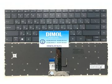 Оригинальная клавиатура для ноутбука Asus ZenBook 14 UM425, UX425, UX425E, UM425I, UX425I, U4700 series, Pine Grey, подсветка