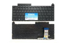 Оригинальная клавиатура для Asus ROG Strix G16 G614, G614J, G614JU, G614JV, G614JZ series, ukr, черный, подсветка - RGB, (VER1)