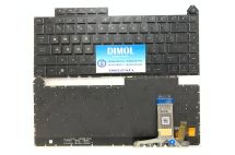 Оригинальная клавиатура для Asus ROG Strix G16 G614J, G614JI, G614JV, G634, G634J series, ukr, черный, подсветка - RGB, (VER2)