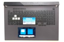 Оригинальная клавиатура для ноутбука Asus ROG Strix G713, G713Q, G713QR, G713QE series, black, ukr, подсветка - RGB, черная передняя панель Оригинальная клавиатура для ноутбука Asus ROG Strix G713, G713Q, G713QR, G713QE series, black, ukr, подсветка - RGB, черная передняя панель