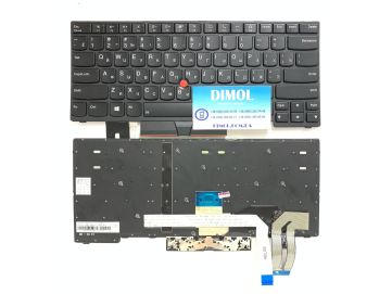 Оригинальная клавиатура Lenovo ThinkPad T14 Gen1, ThinkPad T14 Gen2, ThinkPad P14S Gen1, ThinkPad P14s Gen2 series, ru, black, подсветка
