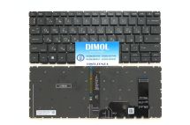 Оригинальная клавиатура для ноутбука HP EliteBook 830 G9, 840 G9, 845 G9, Zbook Firefly 14 G9, Zbook Firefly 14 G10 series, black, uk, подсветка Оригинальная клавиатура для ноутбука HP EliteBook 830 G9, 840 G9, 845 G9, Zbook Firefly 14 G9, Zbook Firefly 14 G10 series, black, uk, подсветка