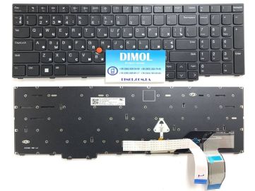 Оригинальная клавиатура Lenovo ThinkPad L16 Gen1, ThinkPad P16S gen3, ThinkPad T16 gen3 series, uk, black