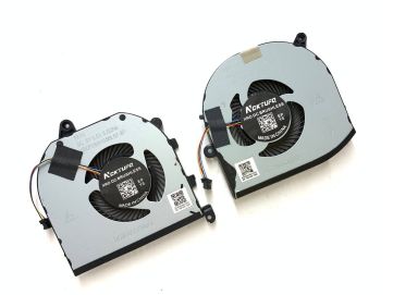 Пара вентиляторов для Dell XPS 15 9570, XPS 15 7590, Precision 5530 series, 4-pin