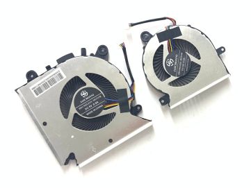 Пара вентиляторов для ноутбука MSI GF63, GF65 series, 4-pin