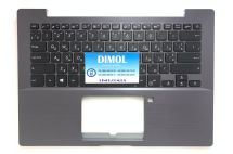 Оригинальная клавиатура для ноутбука Asus ExpertBook P5440, P5440FA, P5440FFI, P5440UA, P5440UF series, black, ukr, серая передняя панель