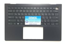 Оригинальная клавиатура для ноутбука Dell Vostro 3420, Vostro 3425, Vostro 3435 series, серый, ukr, серая передняя панель, подсветка