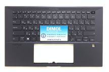 Оригинальная клавиатура для ноутбука Asus ExpertBook B9 B9450, B9 B9450F, B9 B9450FA series, темно-серый, ru, подсветка, темно-серая передняя панель Оригинальная клавиатура для ноутбука Asus ExpertBook B9 B9450, B9 B9450F, B9 B9450FA series, темно-серый, ru, подсветка, темно-серая передняя панель