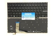 Оригинальная клавиатура для ноутбука Asus VivoBook 14 X1402, X1402Z, X1402ZA, X1403, X1403ZA, M1402, D1402, F1402, M1403, X1403Z, 14Z X1403V series, ru, черный, подсветка
