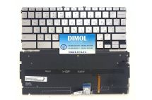 Оригинальная клавиатура для ноутбука HP Elite C1030 Chromebook series, ukr, silver, подсветка Оригинальная клавиатура для ноутбука HP Elite C1030 Chromebook series, ukr, silver, подсветка