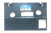 Оригинальная клавиатура для ноутбука Asus Zenbook Pro Duo 15 UX582, UX582LR, UX582HS, UX582HM, UX582ZM series, Celestial Blue, ukr, подсветка, передняя панель Celestial Blue