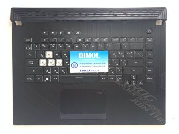 Оригинальная клавиатура для Asus ROG Strix G15 G512LW, G531GT, GL531GU, G532, GL532 series, ukr, black, подсветка 8-pin RGB