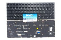 Оригинальная клавиатура для Dell Alienware M15 R5, M15 R6 series, ukr, black, RGB - подсветка