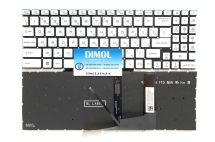 Оригинальная клавиатура для ноутбука MSI Pulse GL76, GF66, GL66, GF76, MS-17L1, MS-1582, MS-1583, MS-17H3 series, rus, white, подсветка