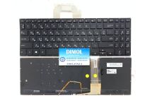 Оригинальная клавиатура для ноутбука Asus VivoBook Flip TP510, TP510U, TP510UF series, ukr, black, подсветка