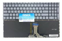 Оригинальная клавиатура для HP 250 G10, 255 G10 series, gray, ru, подсветка