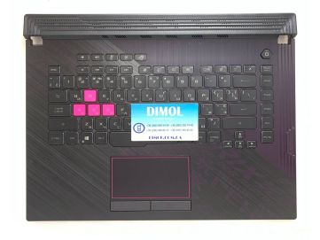 Оригинальная клавиатура для Asus ROG Strix G15 G512LW, G531GT, GL531GU, G532, GL532 series, ukr, black, подсветка 8-pin RGB